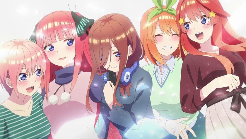 Подробности по аниме «5-toubun no Hanayome∽»