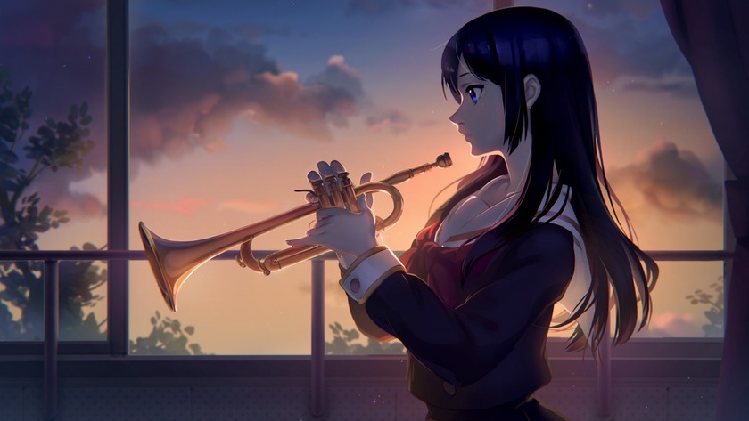 Месяц премьеры и новый постер аниме «Hibike! Euphonium 3»